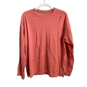 Smartwool Merino Wool Long Sleeve Crewneck Shirt Baselayer Unisex Large